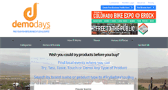 Desktop Screenshot of demodays.com