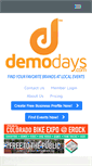Mobile Screenshot of demodays.com